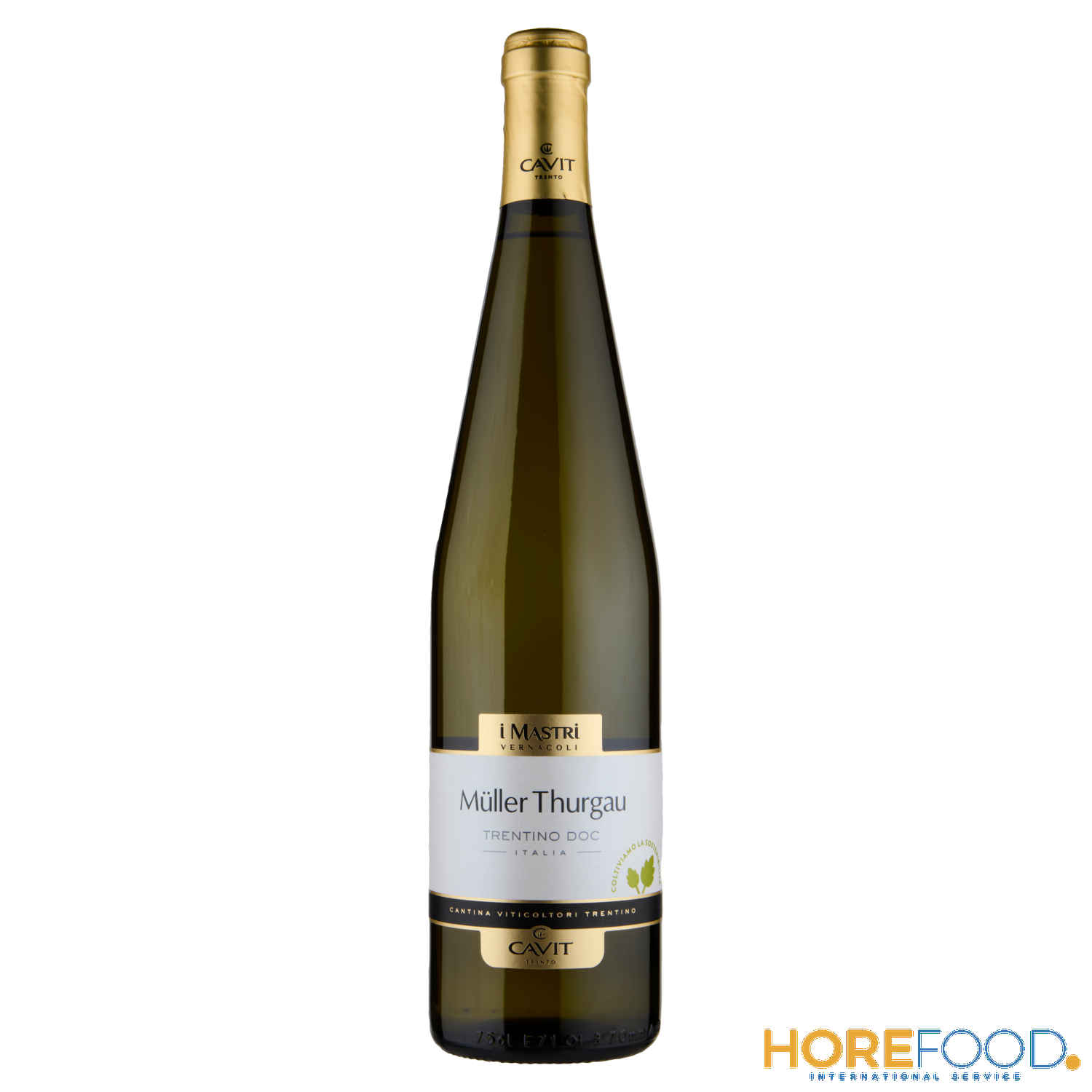 CAVIT CANTINA VITICOLTORI CAVIT MULLER TURGHAU DOC 750 ML