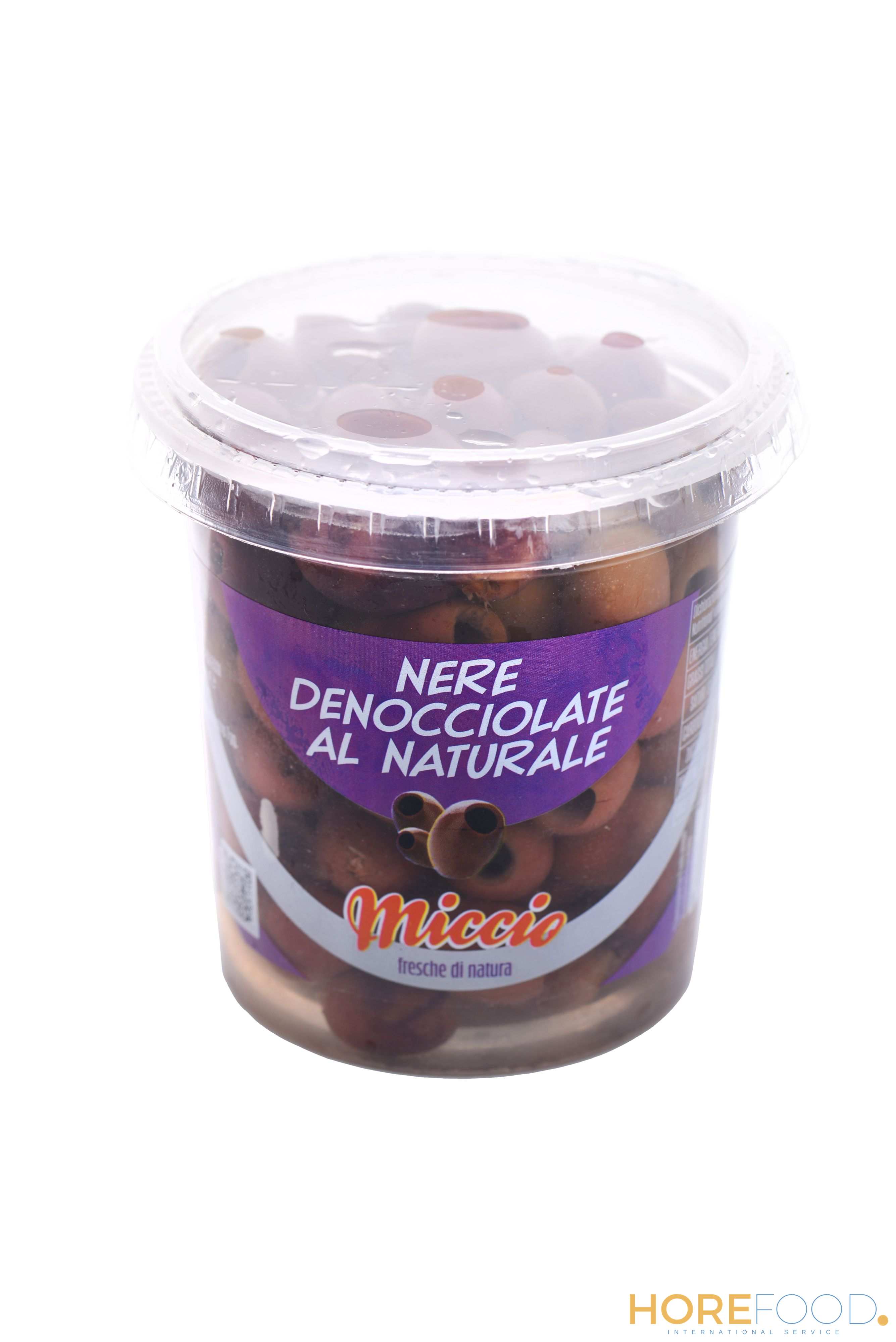 MICCIO OLIVE NERE DENOCCIOLATE 200 GR