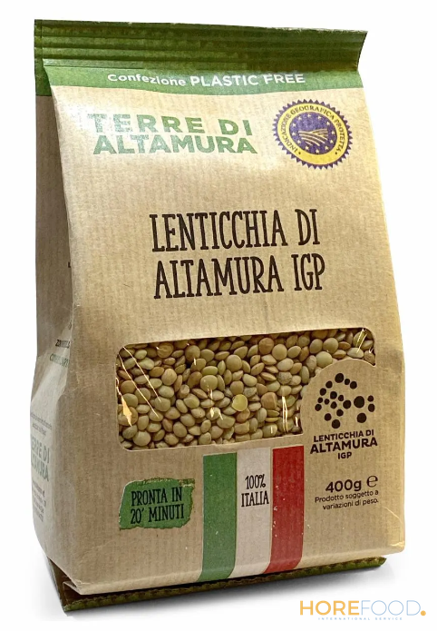 TERRE DI ALTAMURA LENTICCHIE DI ALTAMURA IGP 400 GR