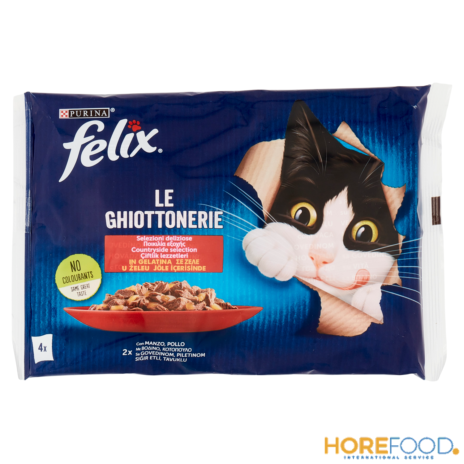 FELIX GHIOTT.MAN/POLLO GR.85X4 340 GR