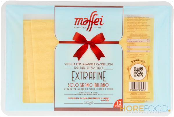 MAFFEI LASAGNA UOVO EXTRA FINE 250 GR