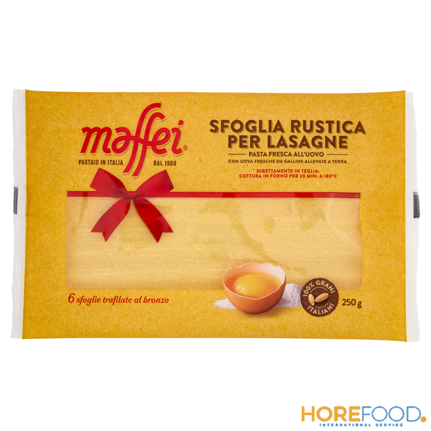 MAFFEI LASAGNA UOVO RUSTICA 250 GR