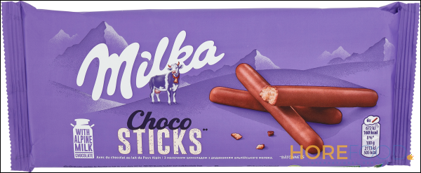 MILKA CHOCO STICKS 112 GR