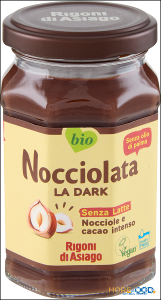 RIGONI NOCCIOLATA BIO SENZA LATTE 250 GR