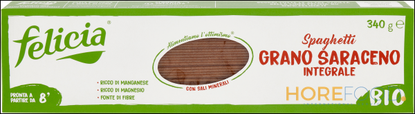 FELICIA SPAGHETTI GRANO SARACENO BIO 400 GR