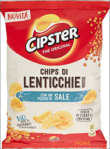 CIPSTER CHIPS DI LENTICCHIE 80 GR