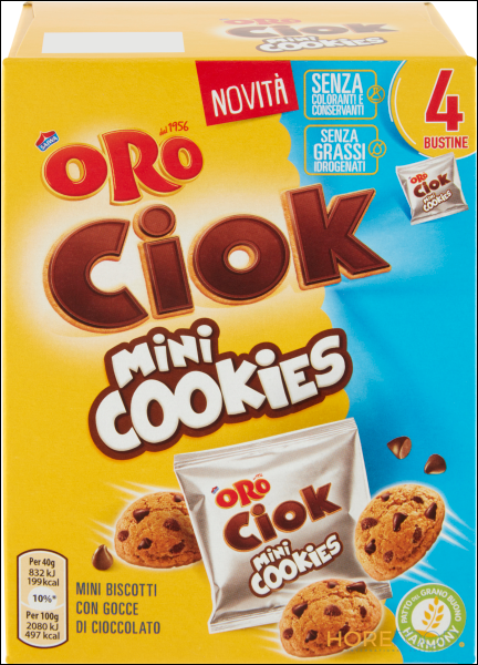 ORO SAIWA ORO CIOCK MINI COOKIES 160 GR