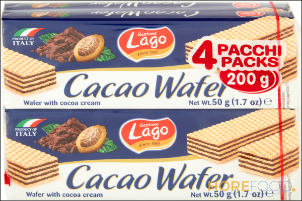LAGO WAFER CACAO 50 GRX4