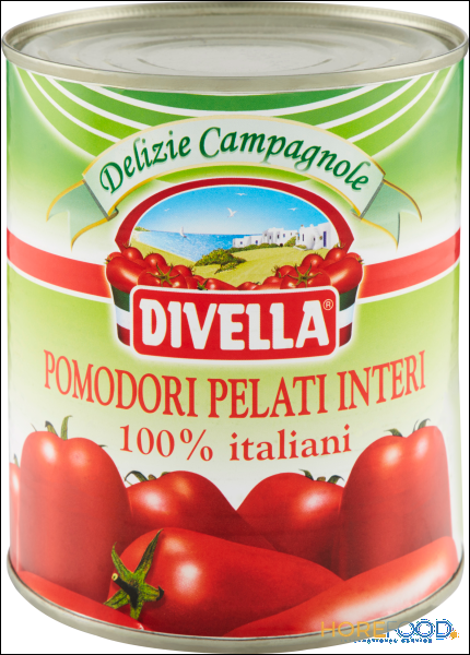 DIVELLA POMODORI PELATI INTERI 800 GR
