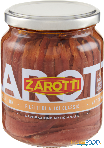 ZAROTTI FILETTI DI ALICI CLASSICI 380 GR