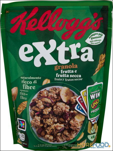 KELLOGG MUESLI EXTRA CROCCANTE FRUTTA 375 GR