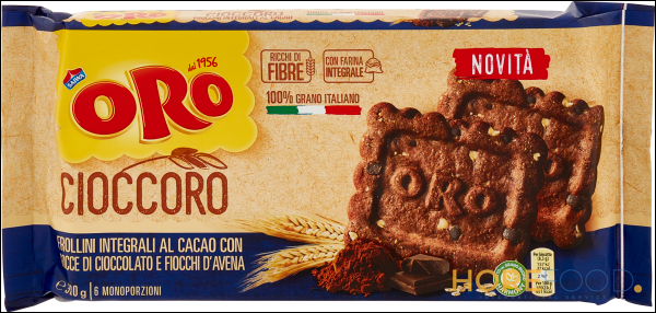 ORO SAIWA FROLLINI INTEGRALI AL CACAO 300 GR