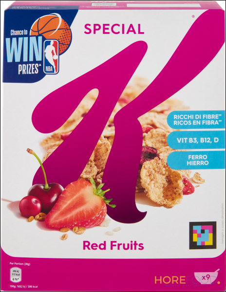SPECIAL K CEREALI FRUTTI ROSSI 300 GR