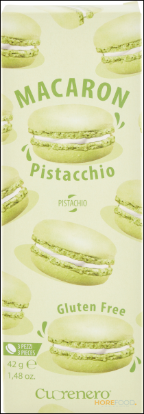 CUORENERO MACARON PISTACCHIO 42 GR