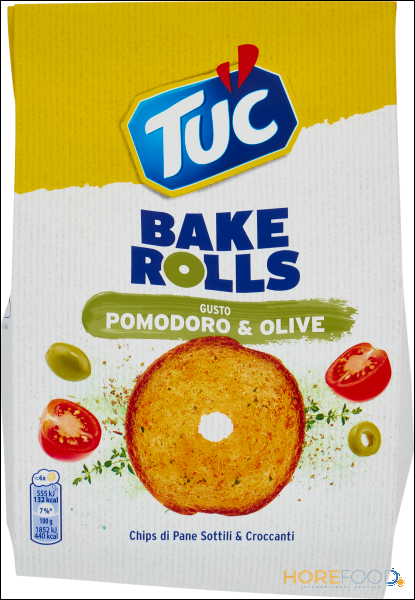 ORO SAIWA TUC BAKE ROLLS GUSTO OLIVE POMODORO 150 GR