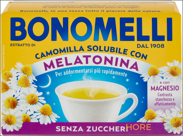 BONOMELLI CAMOMILLA SOLUBILE& MELATONINA 72 GR