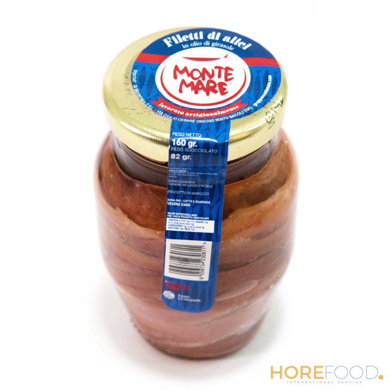 MONTE MARE FILETTI DI ALICI 80 GR