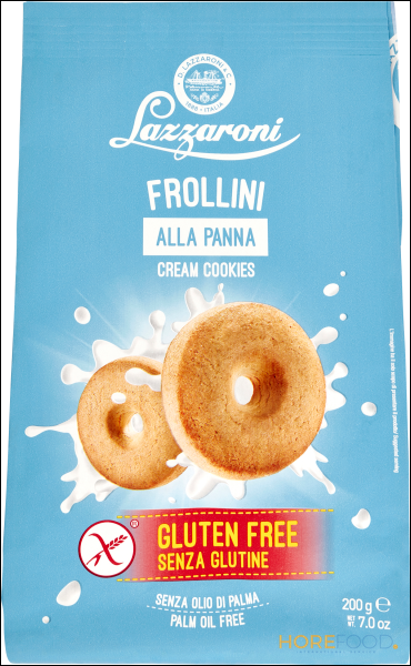 LAZZARONI FROLLINI SENZA GLUTINE PANNA 200 GR