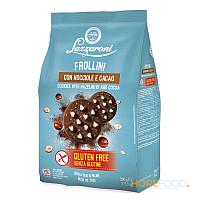 LAZZARONI FROLLINI SENZA GLUTINE CACAO E NOCCIOLE 200 GR