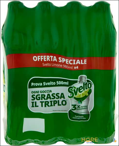 SVELTO CLEAN ACTIVE LIMONE 980 ML