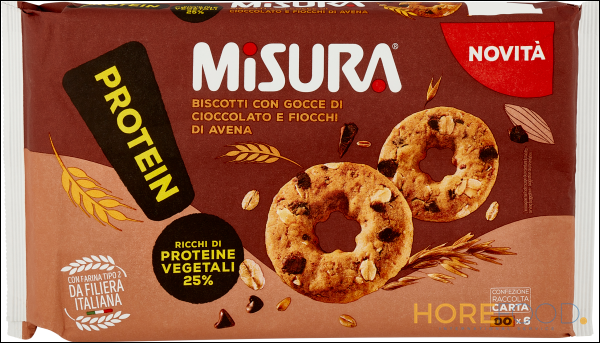 MISURA BISCOTTI CON GOCCE CIOCCOLATO FIOCCHI DI AVENA 260 GR