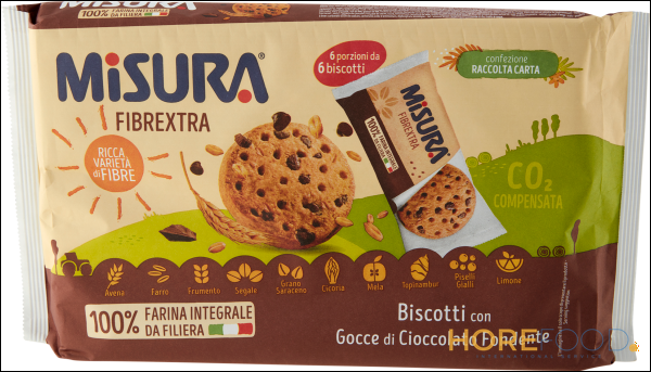 MISURA BISCOTTI GOCCE DI CIOCCOLATO 280 GR