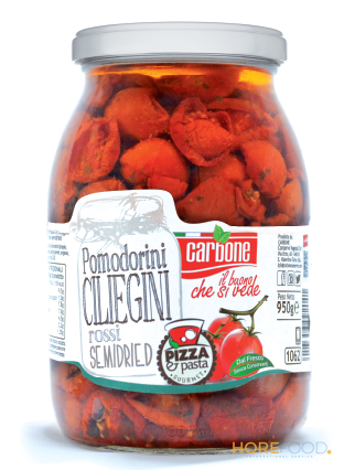 CARBONE POMODORI CILIEGINI ROSSI SEMIDRIED 950 GR