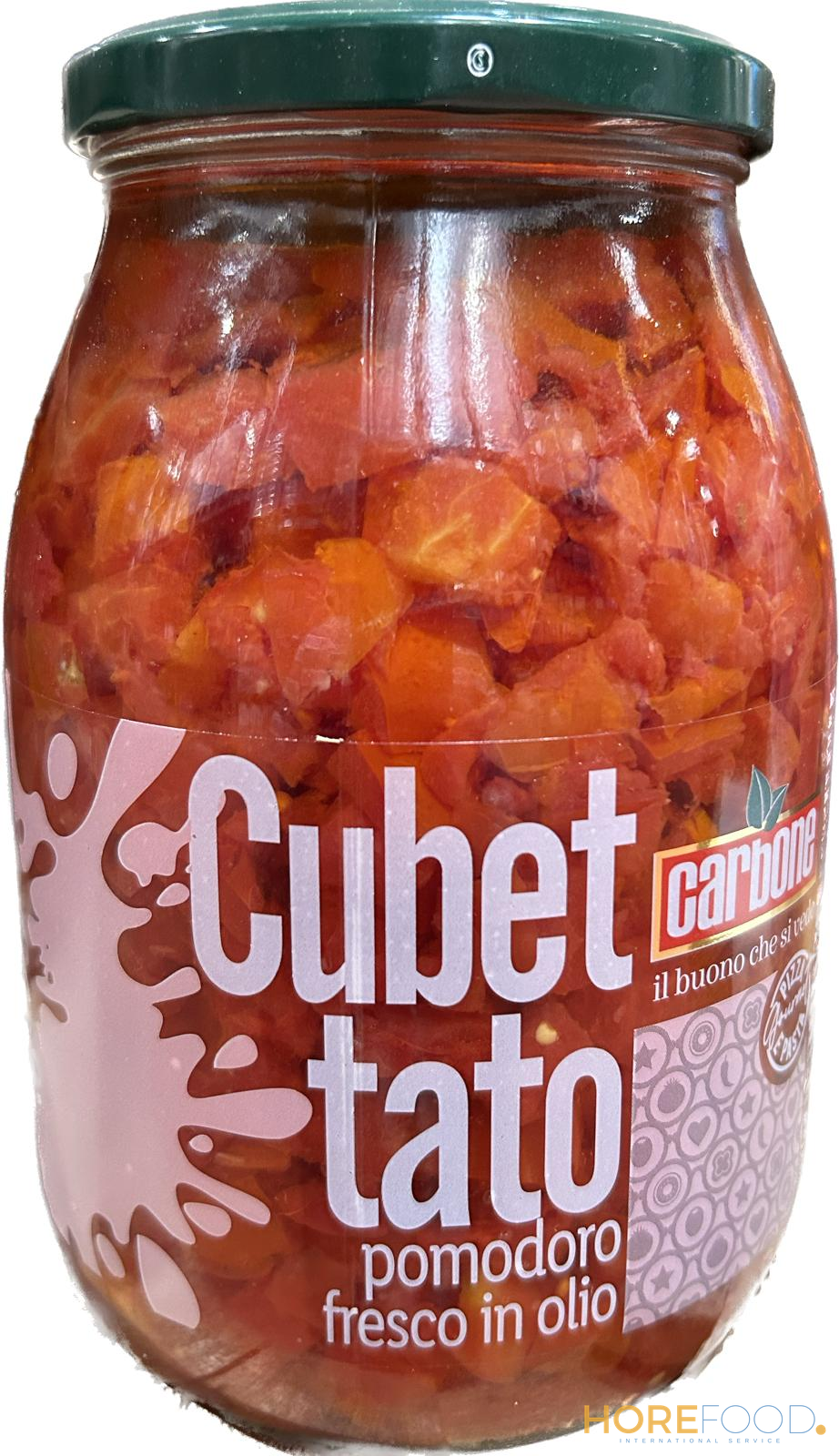 CARBONE POMODORI CUBETTATI 950 GR
