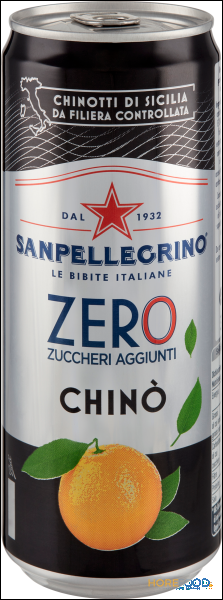 SANPELLEGRINO CHINÒ ZERO 330 ML