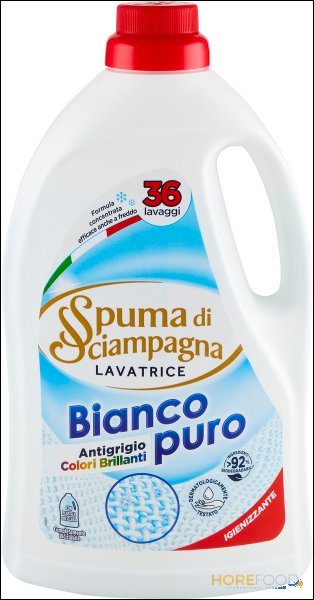 SPUMA DI SCIAMPAGNA LAVATRICE BIANCO PURO 1.620 ML
