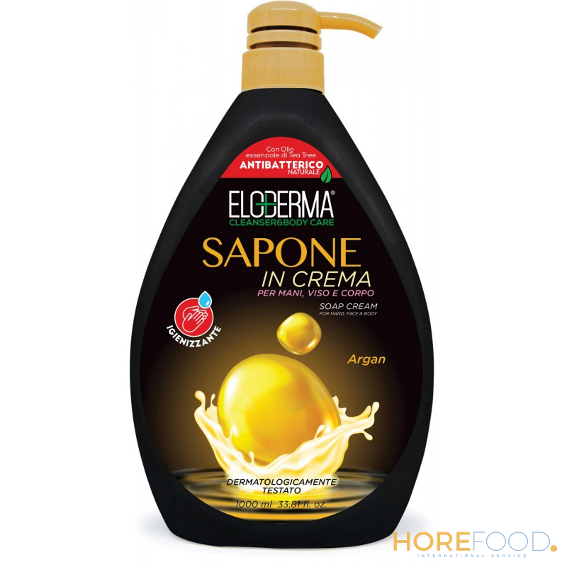ELODERMA SAPONE IN CREMA ARGAN 1 LT