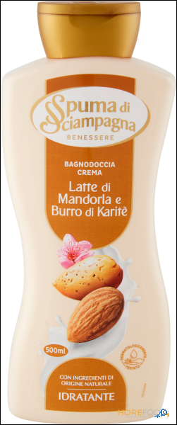 SPUMA DI SCIAMPAGNA BAGNOSCHIUMA BS MANDOLRA 500 ML
