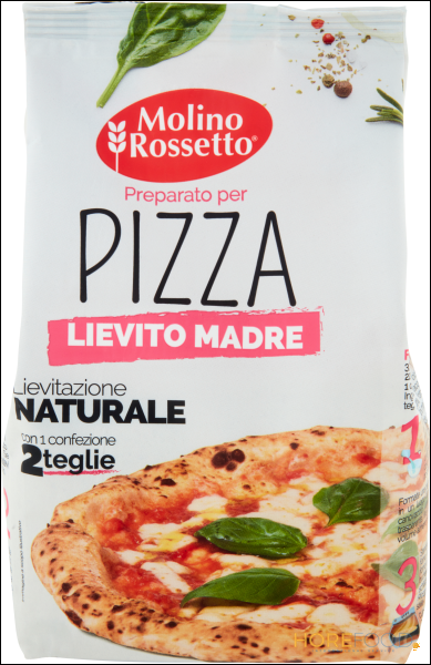 MOLINO ROSSETTO PREPARATO PER PIZZA LIEVITO MADRE 750 GR