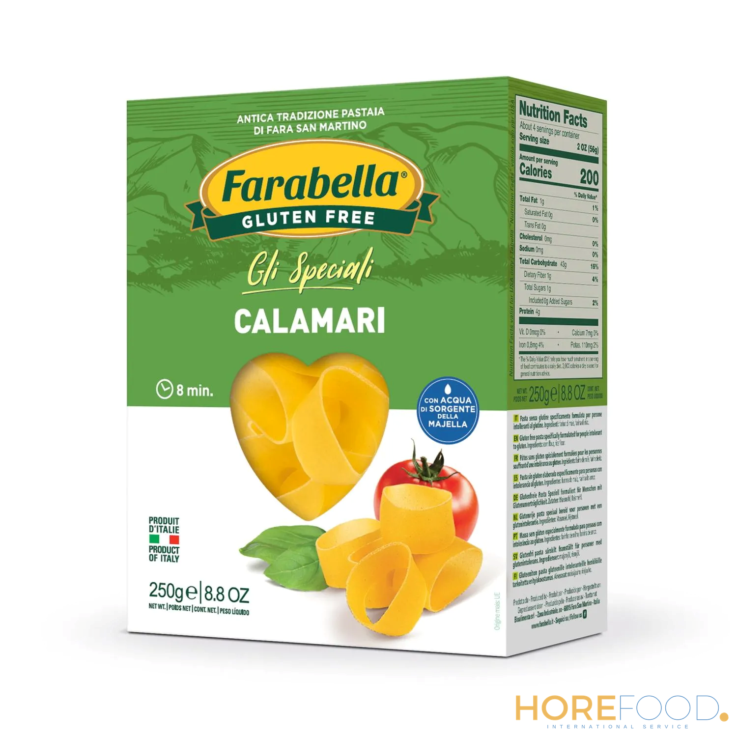 FARABELLA CALAMARI SENZA GLUTINE 250 GR