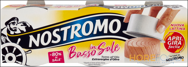 NOSTROMO IN BASSO SALE ALL'OLIO EVO 65X3 195 GR
