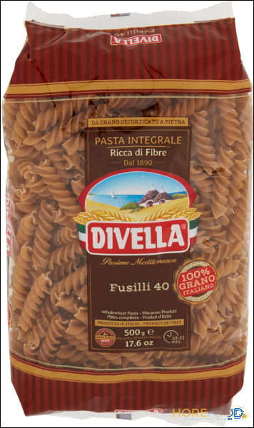 DIVELLA FUSILLI 40 INTEGRALI 500 GR