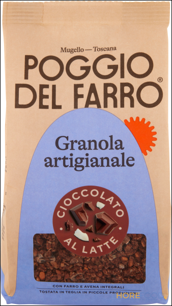 POGGIO DEL FARRO GRANOLA ARTIGIANALE CIOCCOLATO AL LATTE 250 GR