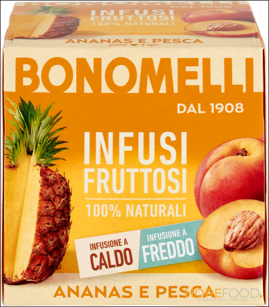 BONOMELLI TISANA ANANAS E PESCA 12 PZ