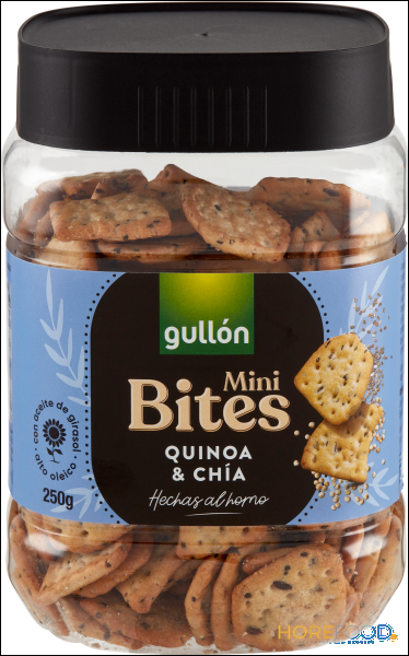 GULLON MINI BITES QUINOA & CHÌA 250 GR