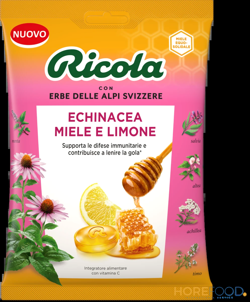 RICOLA ECHINACEA MIELE E LIMONE 70 GR