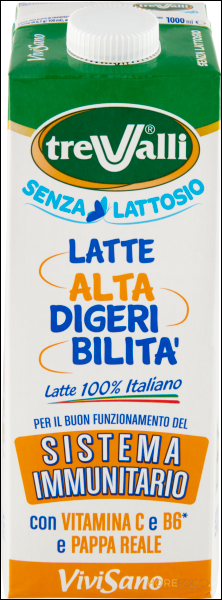 TREVALLI LATTE ALTA DIGERIBILITÀ SENZA LATTOSIO CON VITAMINE 1.000 ML