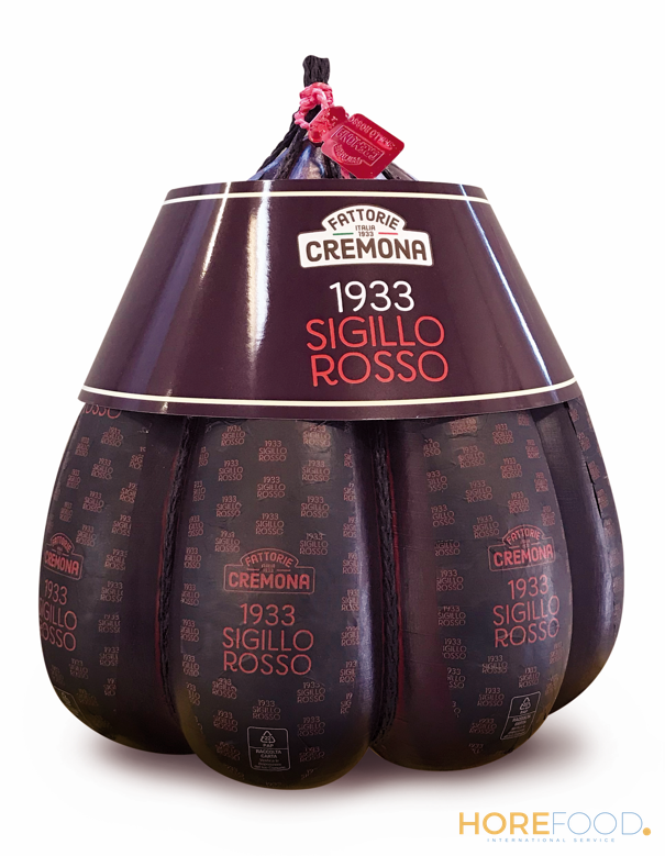 PLAC PROVOLONE PICCANTE SIGILLO ROSSO MANDARONE AL KG