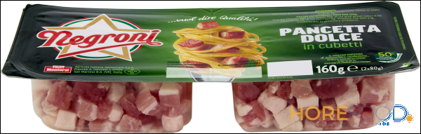 NEGRONI PANCETTA DOLCE IN CUBETTI 160 GR