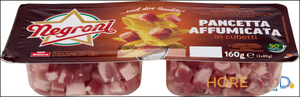 NEGRONI PANCETTA AFFUMICATA IN CUBETTI 160 GR