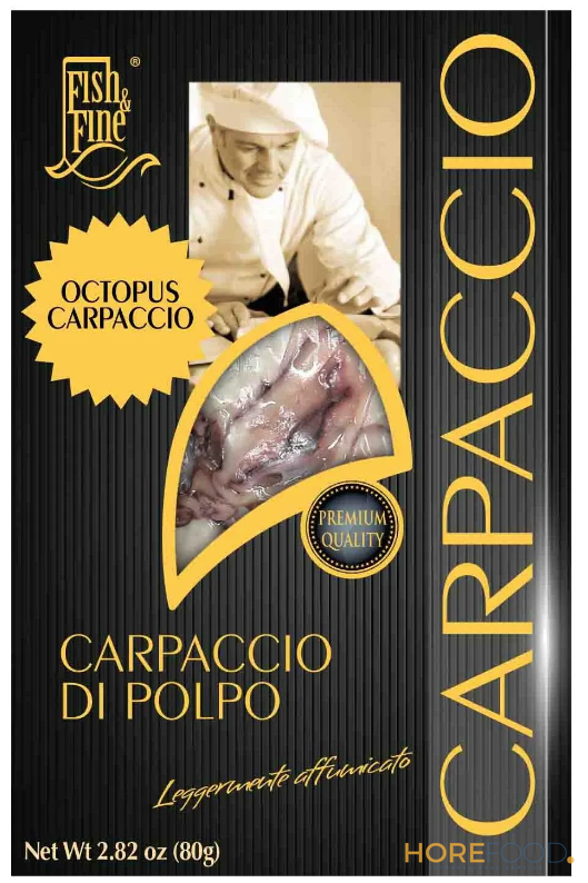 FISH&FINE CARPACCIO DI POLPO 80 GR