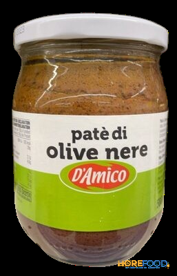 D'AMICO PATÈ OLIVE NERE 500 GR