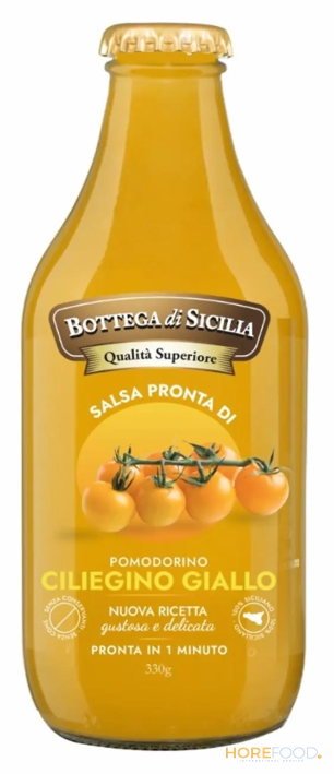 BOTTEGA DI SICILIA SALSA CILIEGINO GIALLO 330 GR