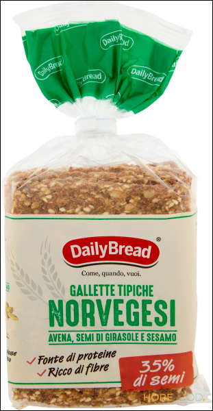 DAILYBREAD GALLETTE NORVEGESI AVENA 190 GR