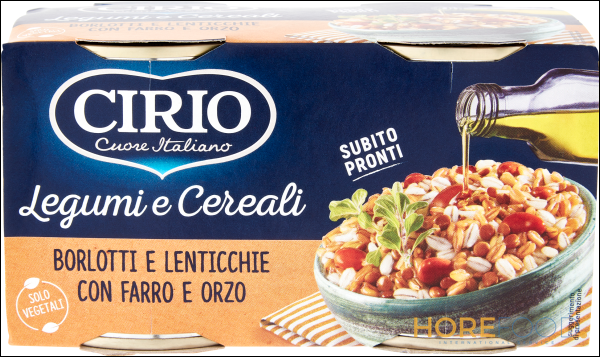 CIRIO LEGUMI ORZO E FARRO X2 400 GR