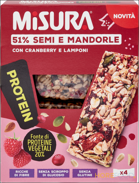 MISURA BARRETTE AI FRUTTI ROSSI PROTEICHE 120 GR